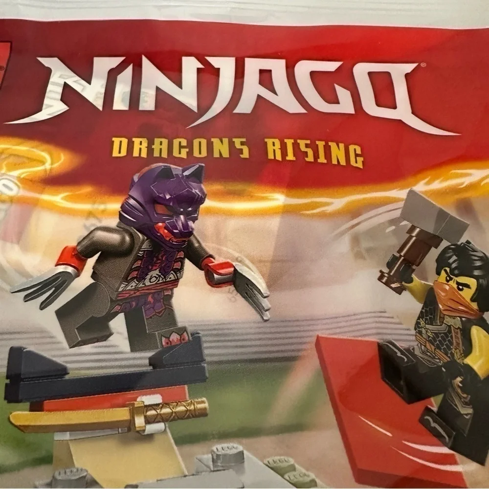Retired LEGO NINJAGO Tournament Training Ground 30675 – New Sealed Polybag